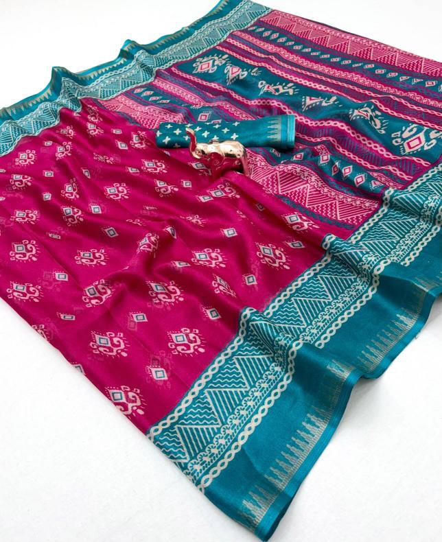 Vastrangan viraz patola printed direct saree